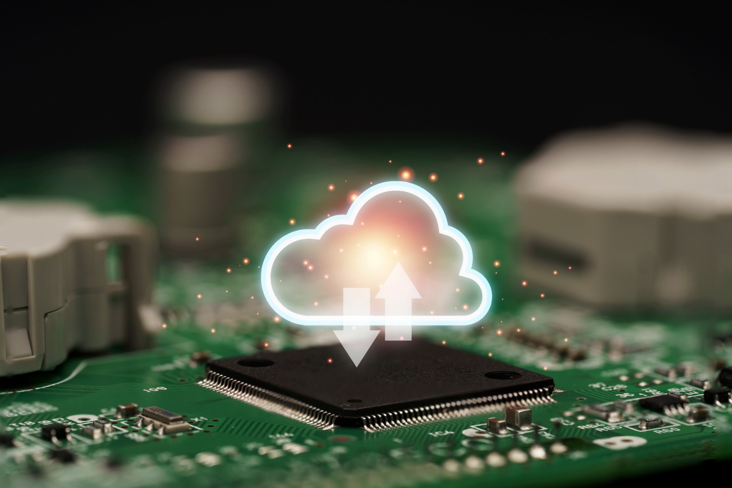"Backing up data to cloud and external storage for security"