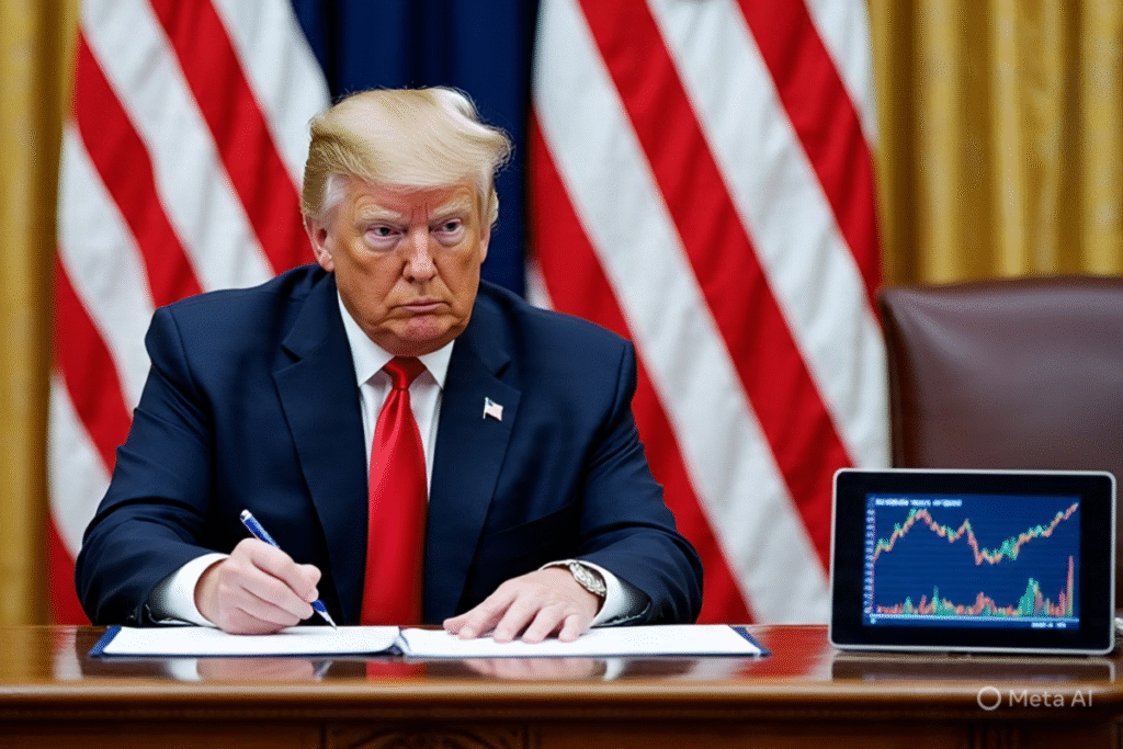 “Trump signing the GENIUS Act impacts crypto markets”