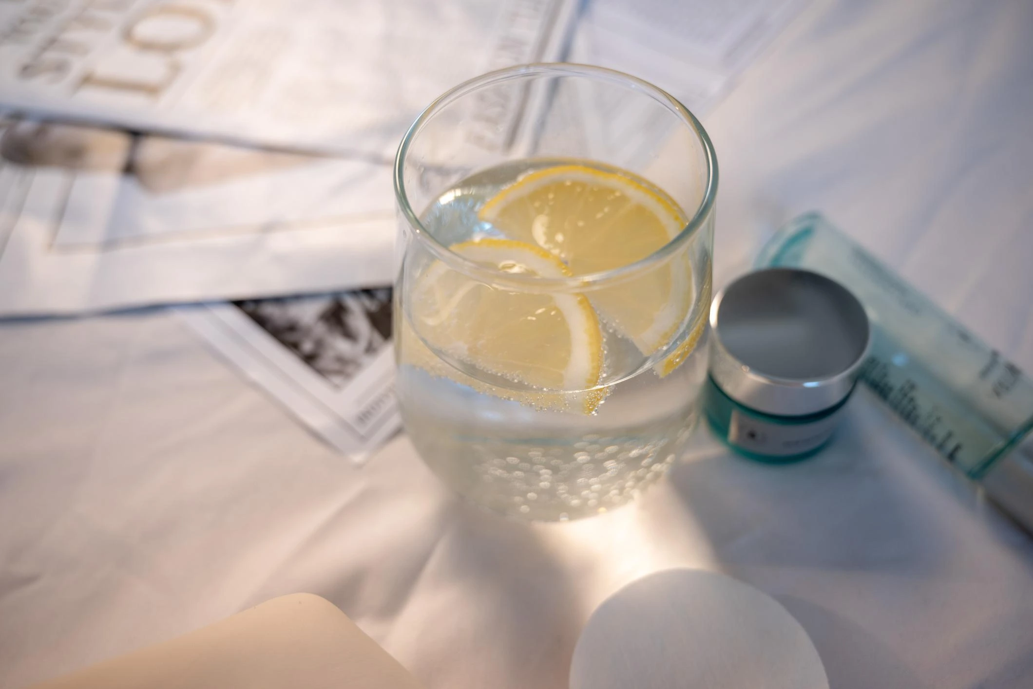 Hydrate Immediately After Waking