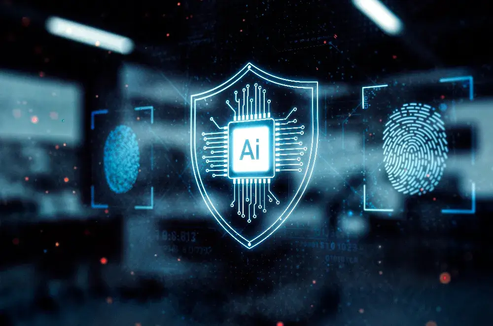 Predictive AI blockchain security system