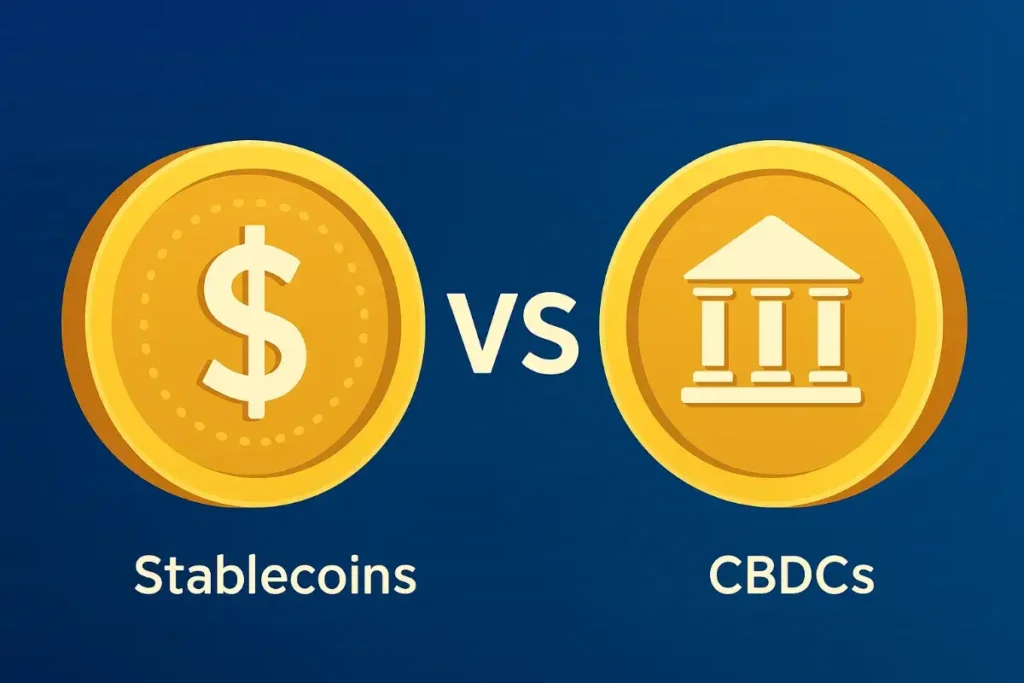 Stablecoins vs CBDCs — Digital Currency in 2025